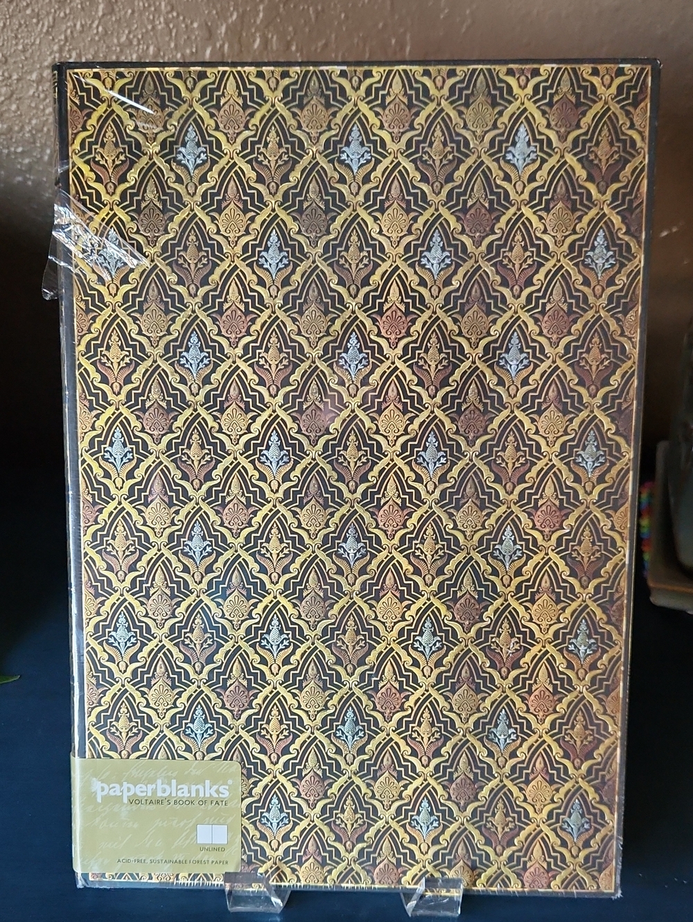 Voltaire's Book Of Fate Ornate Hardcover Journal, Unlined BRAND NEW